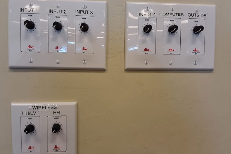 Central Audio Panel Controls