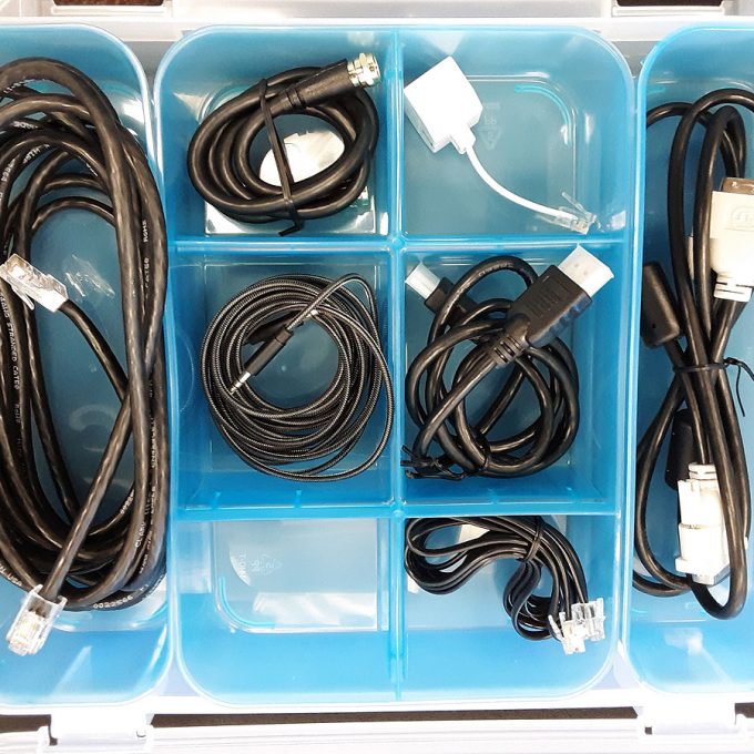 Cable Assortment – Cat5, Coax, 3.5mm, HDMI, RJ11, VGA