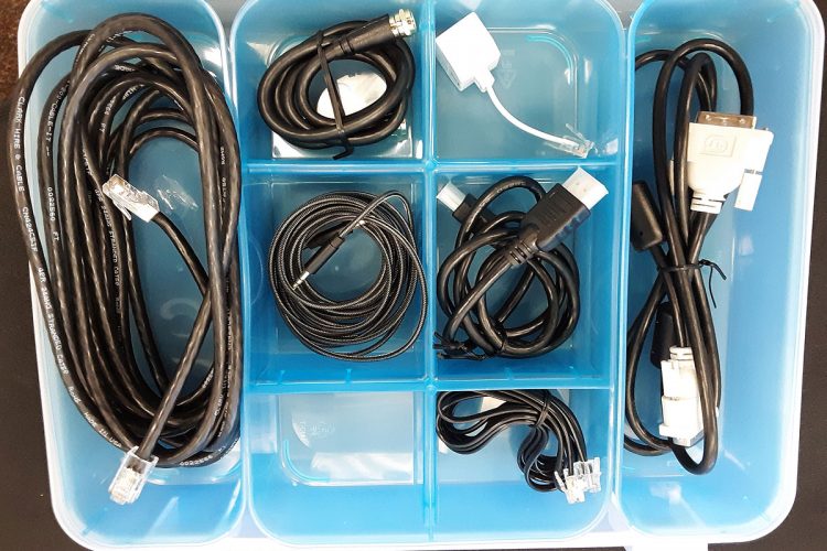 Cable Assortment – Cat5, Coax, 3.5mm, HDMI, RJ11, VGA